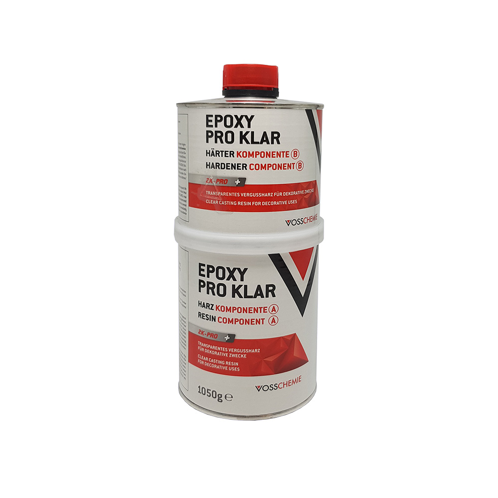 [EP PRO-KLAR_1,05 Kg] Epoxy Pro Klar - Rasina Epoxidica, Cast Resin 1-2cm, Transparenta, UV