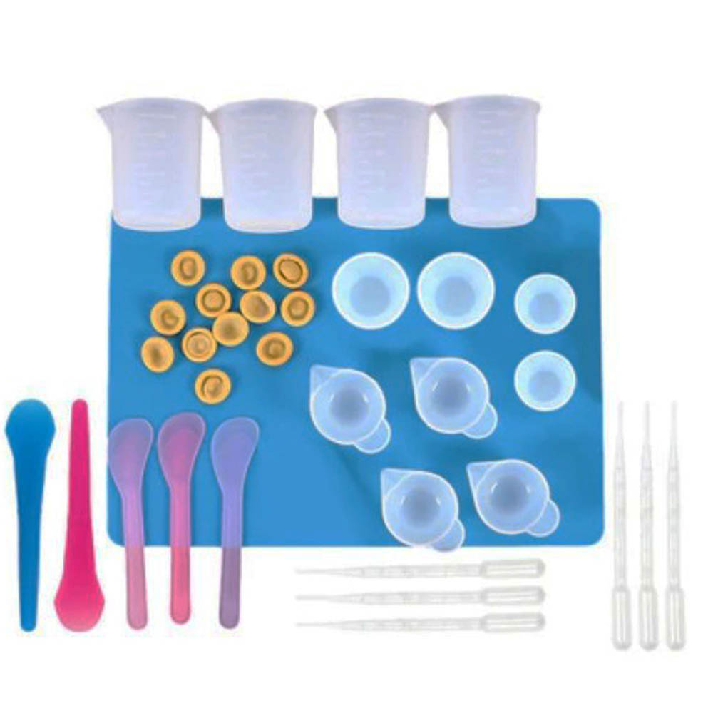 [Aux KIT_Lucru_36-Piese] Kit de lucru cu rasina-36 piese