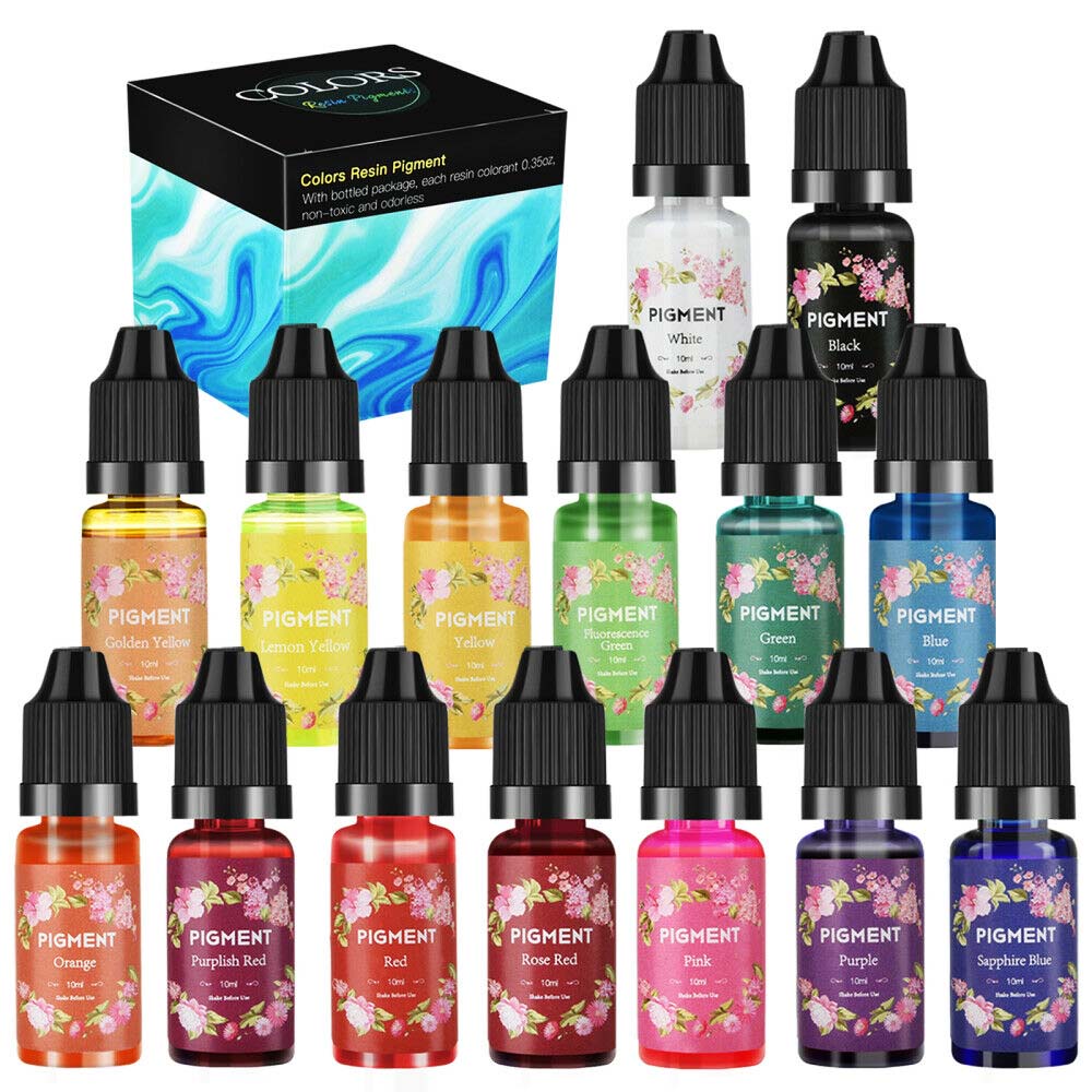 [P CN_KIT15x10ml-GENERAL] KIT-15x10ml Colorant, pigment "Rasini"