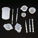 [Aux KIT_Lucru_11-Piese] Kit de lucru cu rasina-11 piese