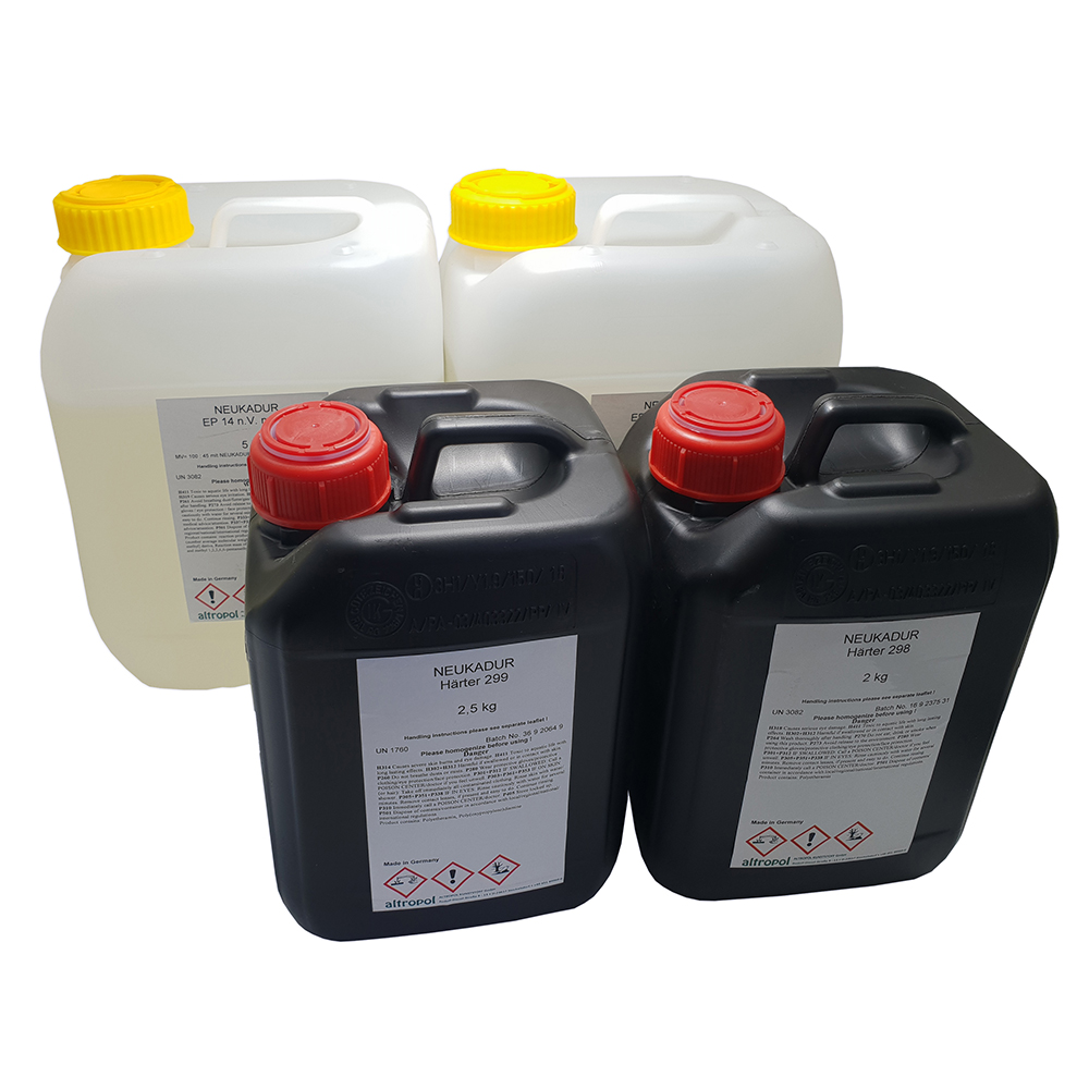 [EP KIT 17 - 1.4 Kg / 2cm] EP 17 - Rasina epoxidica, kit 2-10 cm