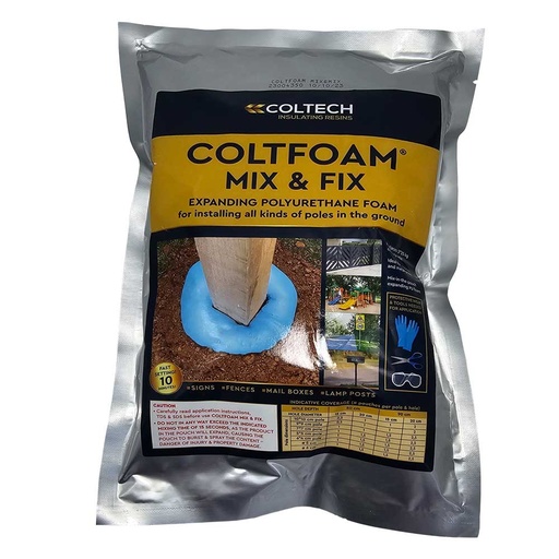 Mix & Fix — spumă pentru fixarea stâlpilor, 700 g